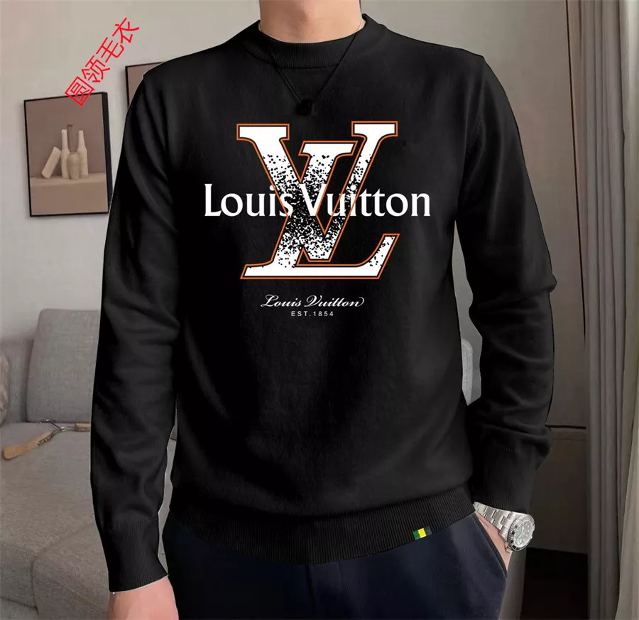 louis vuitton lv pull manches longues pour homme s_1272217